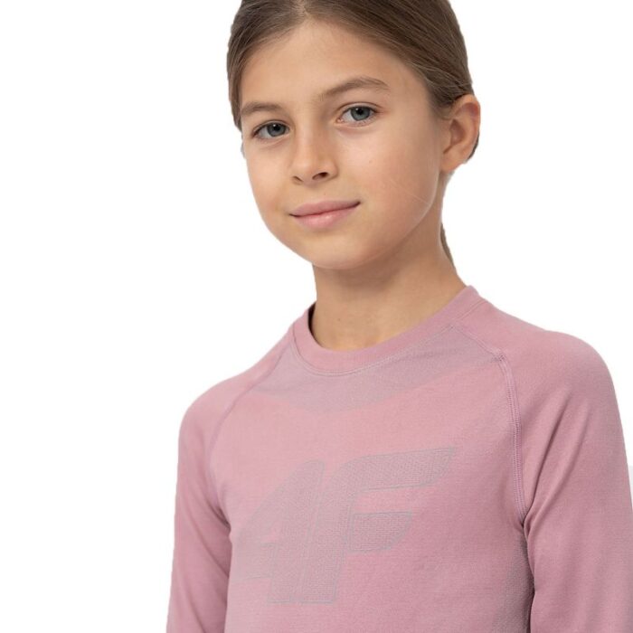 Çocuk - Kız Çocukları için Dikişsiz Termal İç Giyim 4F F109 (Çocuk, Kış Sporları) - Görsel 5