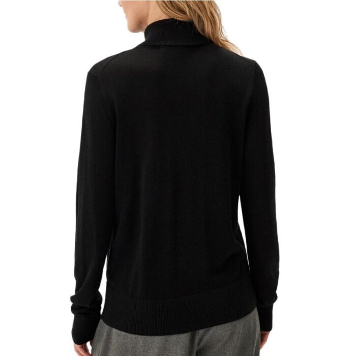 Kadın - Tommy Hilfiger Kadın Regular Yün Turtleneck - Görsel 3