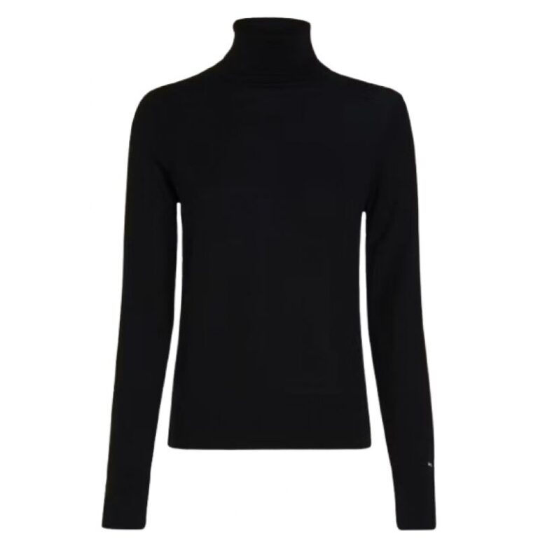Kadın - Tommy Hilfiger Kadın Regular Yün Turtleneck - Ana Görsel