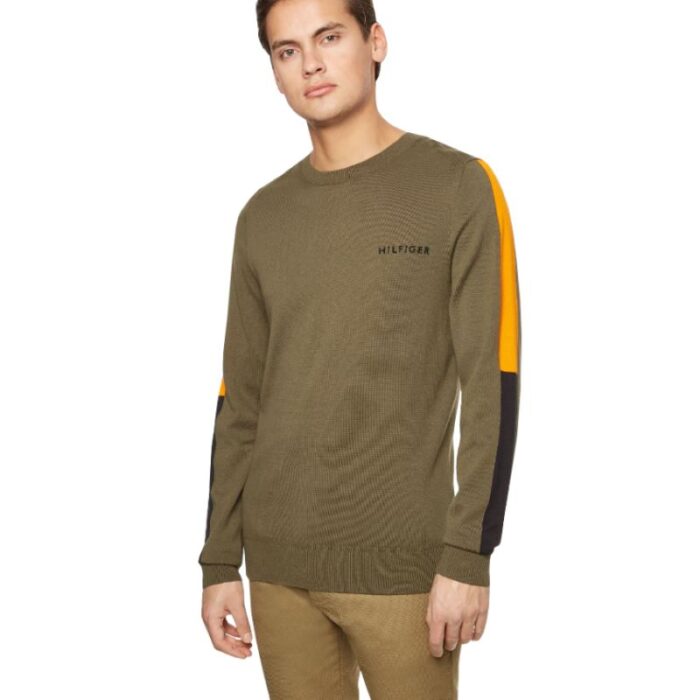 Erkek - Tommy Hilfiger Sleeve M MW0MW22811 Kazak - Görsel 6