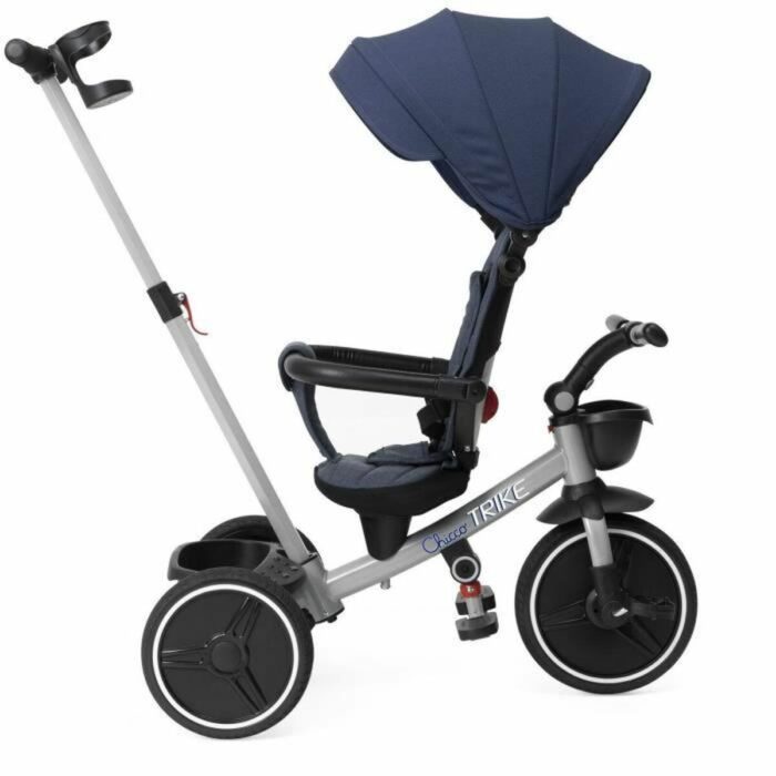 Çocuk - Chicco 4-in-1 Katlanabilir Çocuk Üç Tekerlekli Bisiklet Siyah - Görsel 4