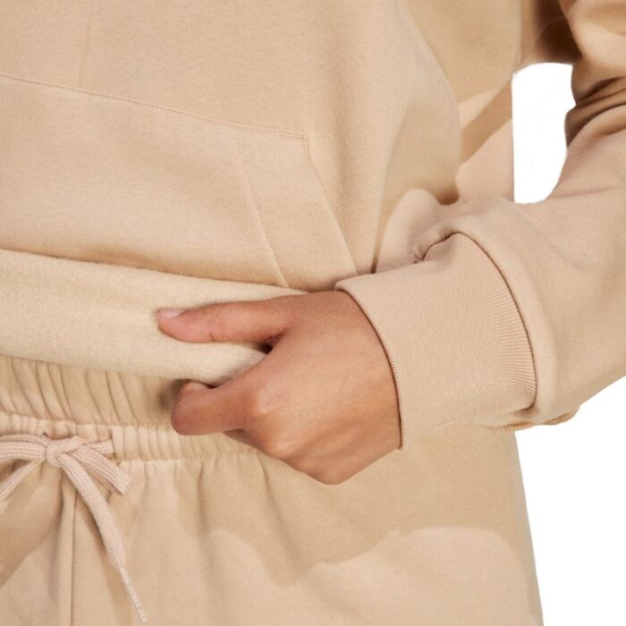 Yüzük - adidas Essentials Küçük Logo Rahat Kapüşonlu Sweatshirt (Kadın, Antrenman) - Görsel 6