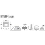 Yüzük - High Peak Nevada 4 kişilik çadır 10207 - Görsel 5