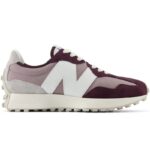 Ayakkabılar - New Balance 327 spor ayakkabı, süet, mor, kadınerkek spor ayakkabı - Ana Görsel