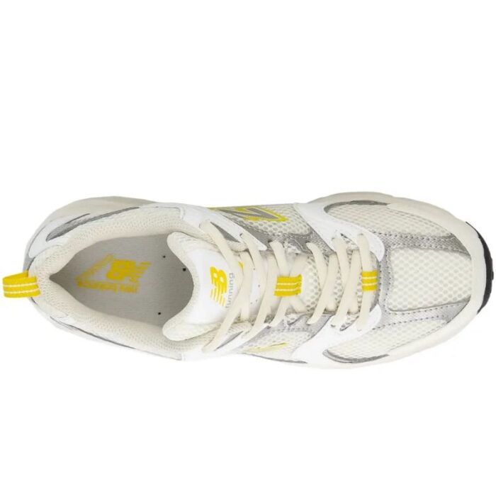 Ayakkabılar - New Balance 530 erkek spor ayakkabı, bej antrenman ayakkabısı - Görsel 6