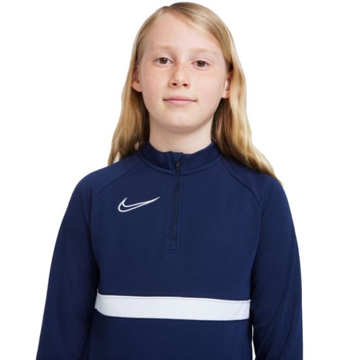 Kadın - Nike Academy 21 Dril Top Jr CW6112 451 sweatshirt (Çocuk, Antrenman) - Görsel 4