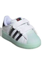 adidas Beyaz Erkek Bebek Yürüyüş Ayakkabısı IG7005-SUPERSTAR LED LIGHTS CF I - Görsel 3