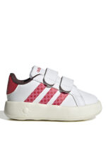 adidas Beyaz - Pembe Kız Bebek Yürüyüş Ayakkabısı IH6309-GRAND COURT MINNIE CF I
