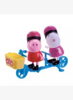 Dinossi Peppa Pig - Arkadaşıyla Bisiklet Gezisinde Figür Oyuncak Seti - Görsel 3